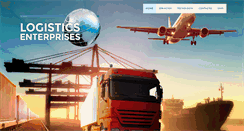 Desktop Screenshot of logisticsenterprises.com